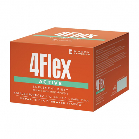 4 Flex Active proszek w saszetkach na regenerację stawów, 30 szt.