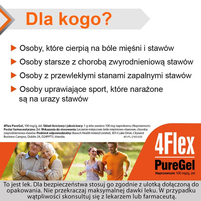 4 Flex PureGel 100mg/g żel 100 g