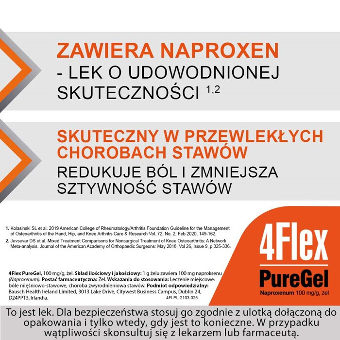 4 Flex PureGel 100mg/g żel 100 g