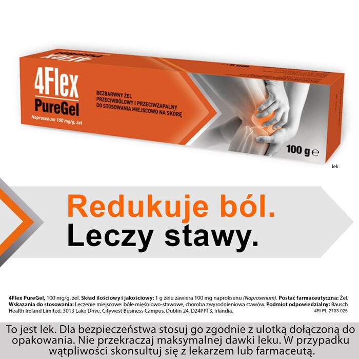 4 Flex PureGel 100mg/g żel 100 g