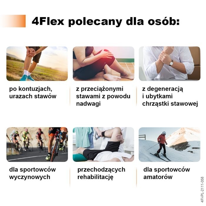 4 Flex + vitamina C 30 saszetek + 10 saszetek gratis!
