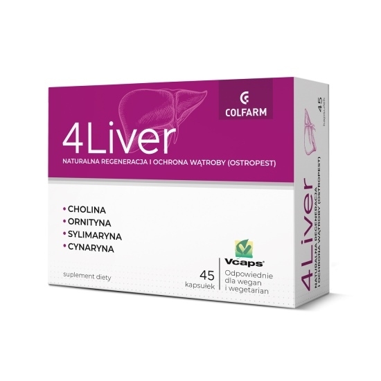 4 Liver 45 kapsułek