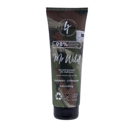 4Organic Mr.Wild Naturalny żel pod prysznic  korzenno-cytrusowy 250 ml