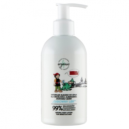 4Organic Naturalne mleczko do ciała Kajko i Kokosz „Cudowny lek” 200 ml
