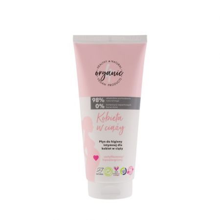 4Organic płyn do higieny intymnej kobieta w ciąży, 200 ml