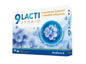 9 Lacti Synbio kapsułki, 10 szt.