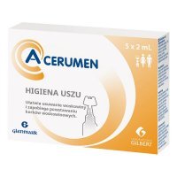 A-cerumen 2 ml 5 ampułek / Higiena uszu