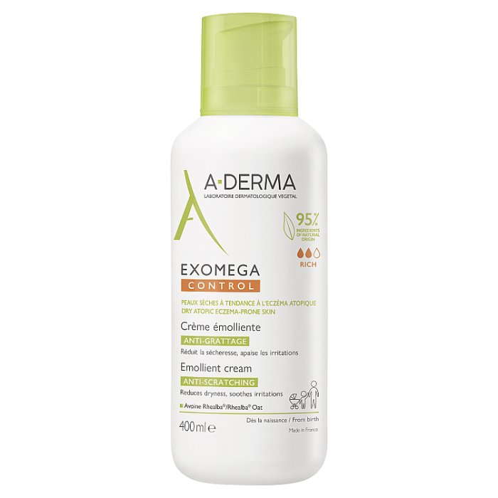 A-Derma Exomega krem emolientowy przeciw świądowi skóry, 400 ml