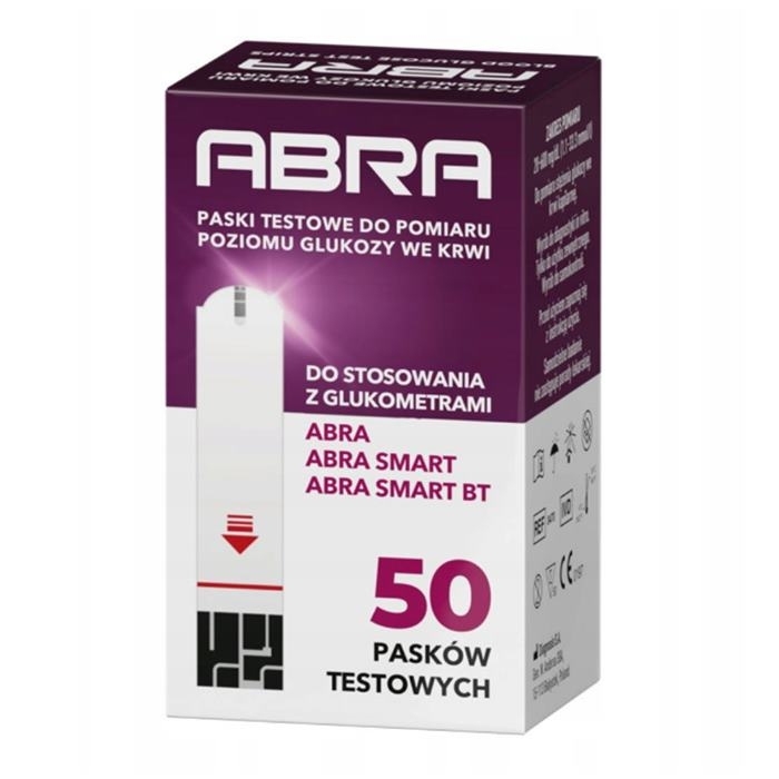 Abra paski testowe do glukometru, 50 szt.