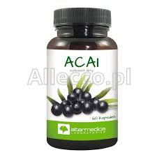 Acai 60 kapsułek / Naturalne oczyszczanie organizmu
