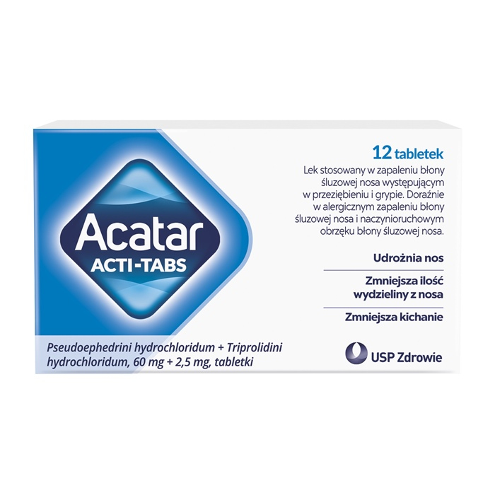 Acatar Acti-Tabs 12 tabletek