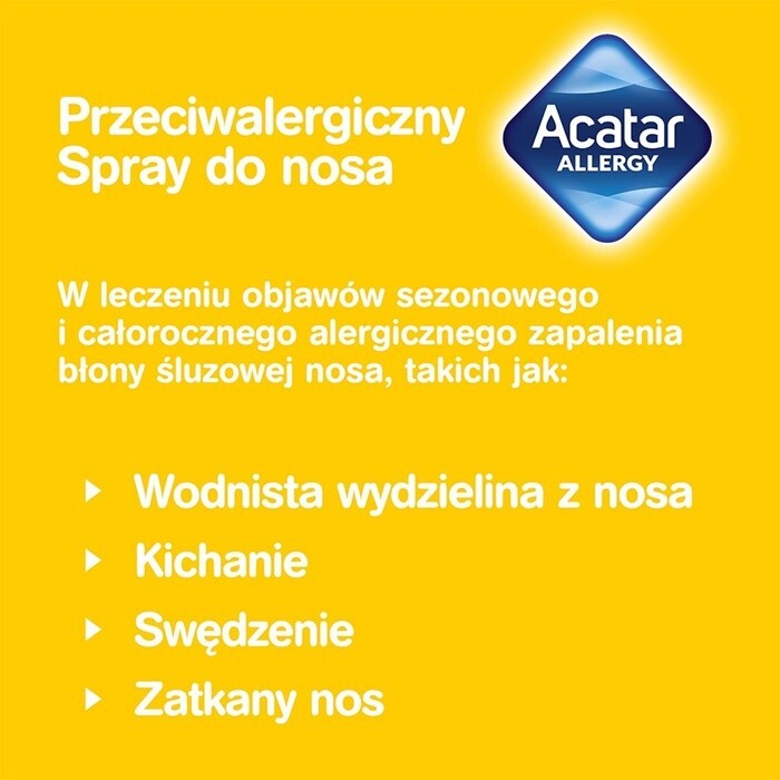 Acatar Allergy 1mg/ml aerozol do nosa 10ml
