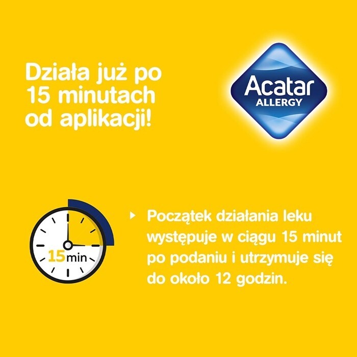 Acatar Allergy 1mg/ml aerozol do nosa 10ml