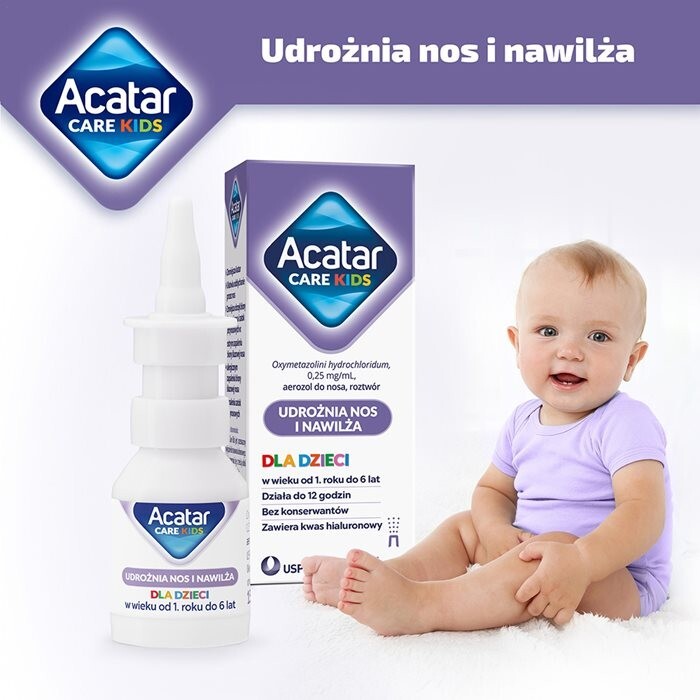 Acatar Care Kids aerozol do nosa 15ml