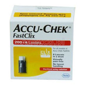 Accu-Chek Fastclix 200 szt. + 4 szt. GRATIS!!