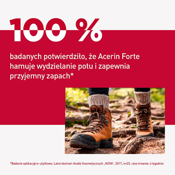 Acerin Forte antyperspirant dezodorant przeciw poceniu się stóp, 100 ml