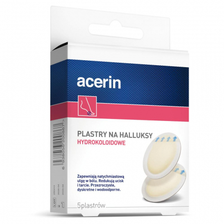 Acerin plastry na halluksy, 5 szt.