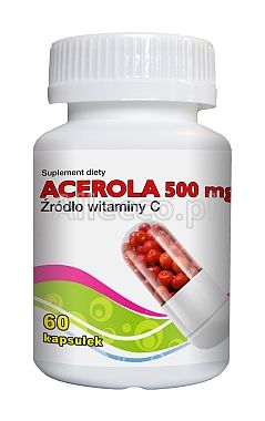 Acerola 500 mg kapsułki, 60 szt.