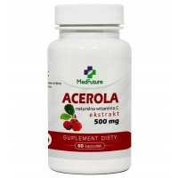 Acerola ekstrakt 500 mg 60 kapsułek