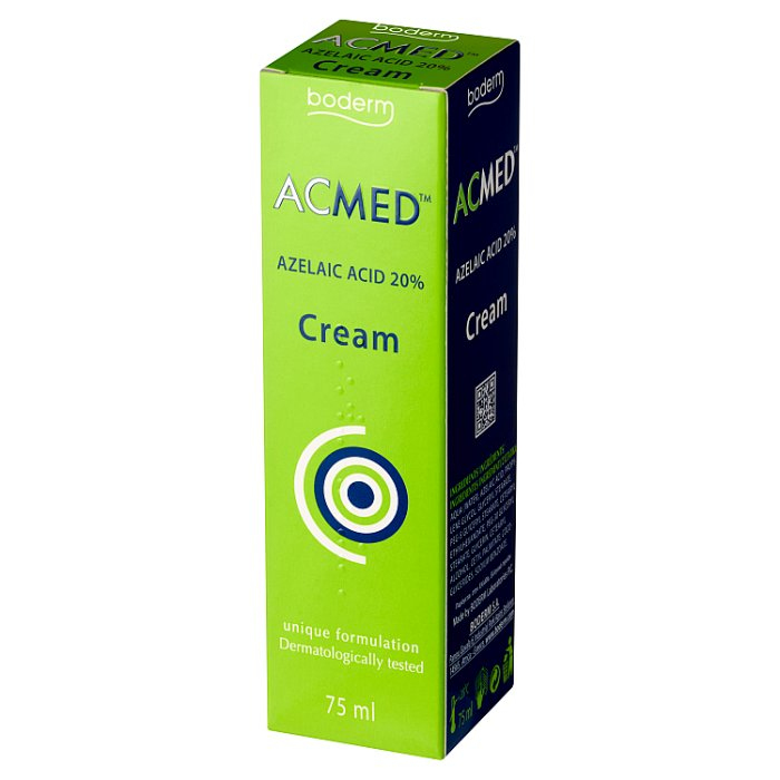 Acmed Azelaic Acid 20% krem przeciwtrądzikowy z kawsem azelainowym, 75 ml