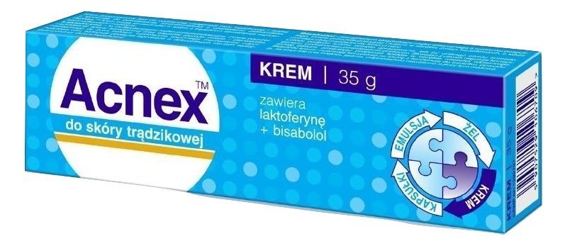 Acnex krem, trądzik, 35 g