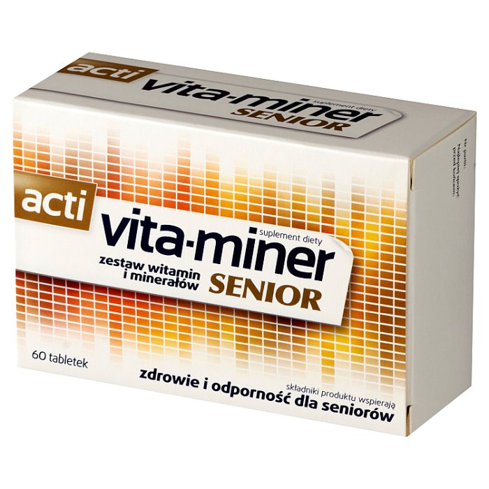 ACTI Vita-miner Senior tabletki, 60 szt.