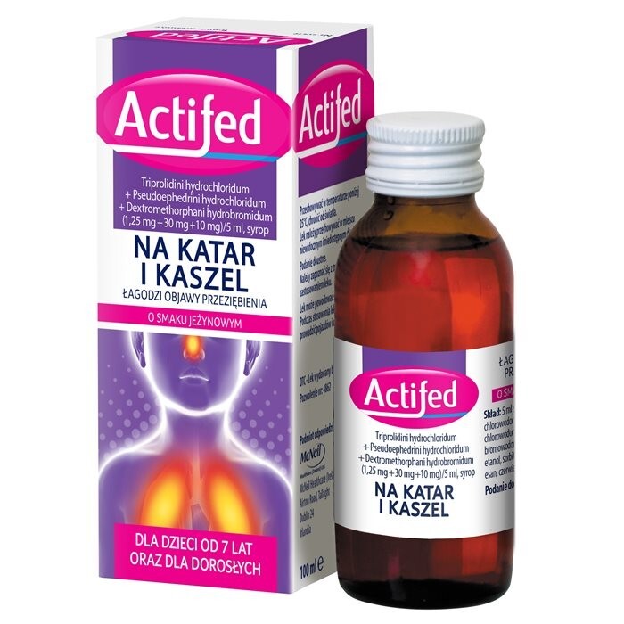 Actifed syrop 100 ml