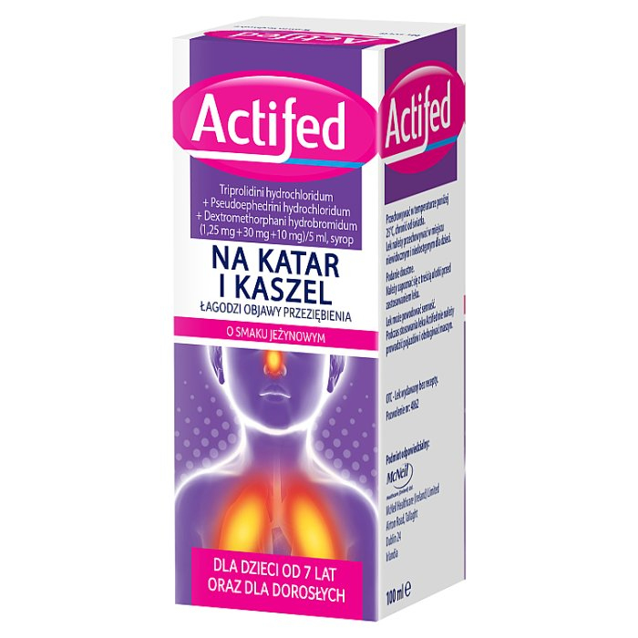 Actifed syrop 100 ml
