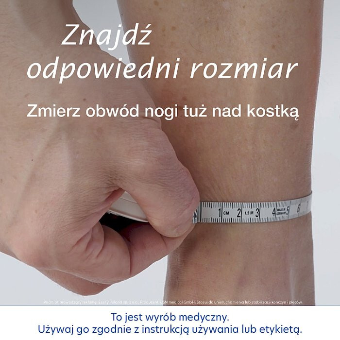 Actimove opaska stawu skokowego beżowa rozmiar M, 1 szt.