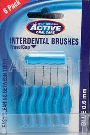 ACTIVE Czyściki do przestrzeni międzyzębowych 0,6 mm 6 szt.