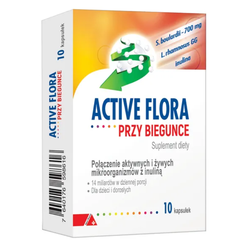 Active Flora Przy Biegunce kapsułki, 10 szt.
