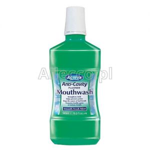 ACTIVE ŚWIEŻA MIĘTA Płyn do płukania jamy ustnej z fluorem 500 ml
