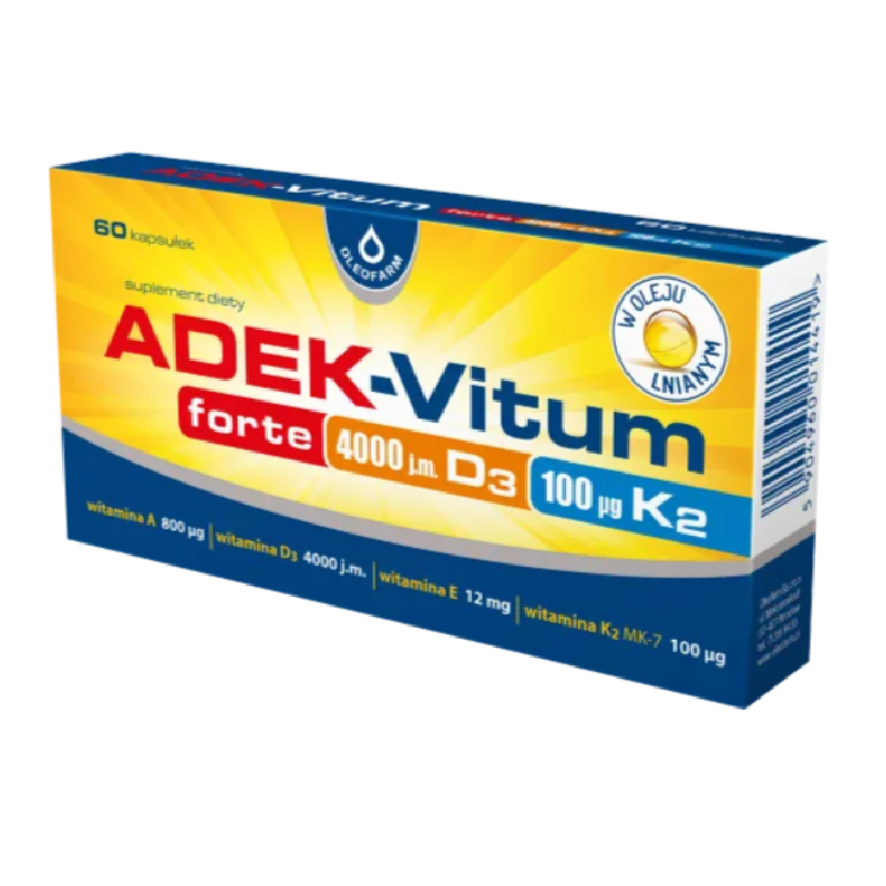 ADEK-Vitum forte kapsułki, 60 szt.