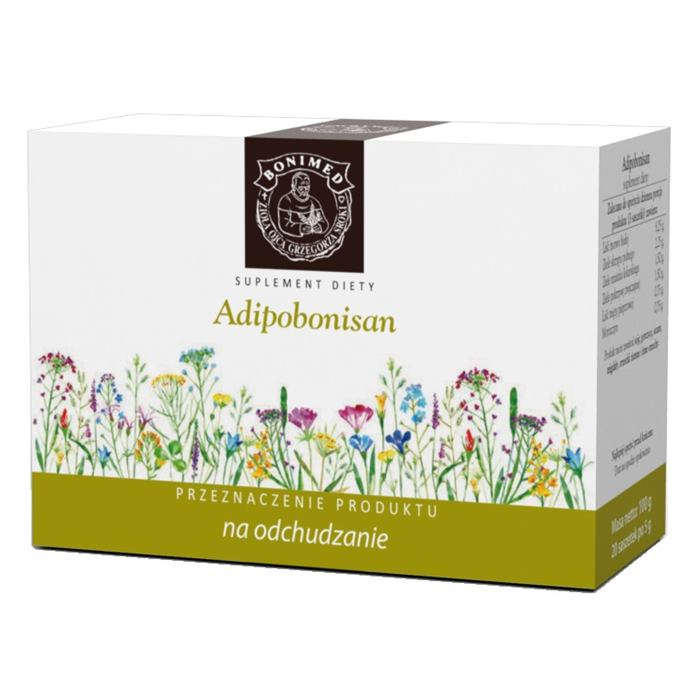 Adipobonisan saszetki na odchudzanie, 20 szt. po 5 g.