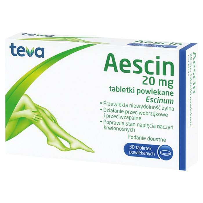 Aescin 30 tabletek powlekanych