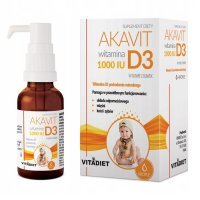 Akavit Witamina D3 1000 IU krople 30 ml