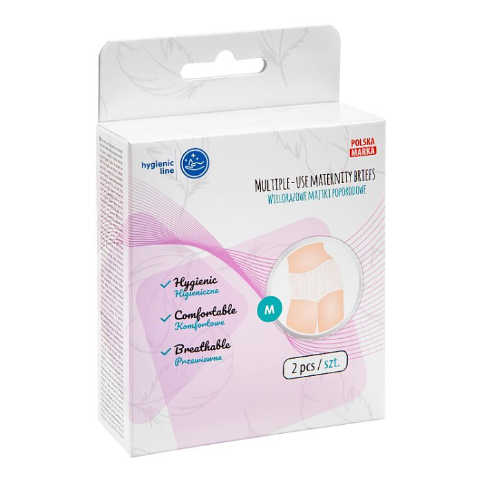 AKUKU Majtki siateczkowe poporodowe roz. M 2 szt.