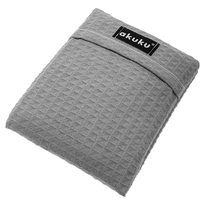 AKUKU Termofor z pestkami wiśni (szary) 1 szt.