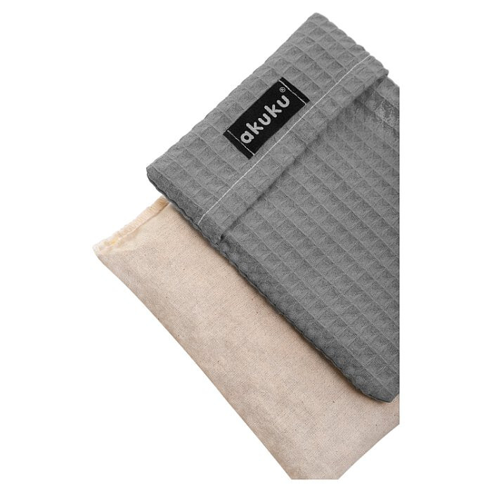 AKUKU Termofor z pestkami wiśni (szary) 1 szt.