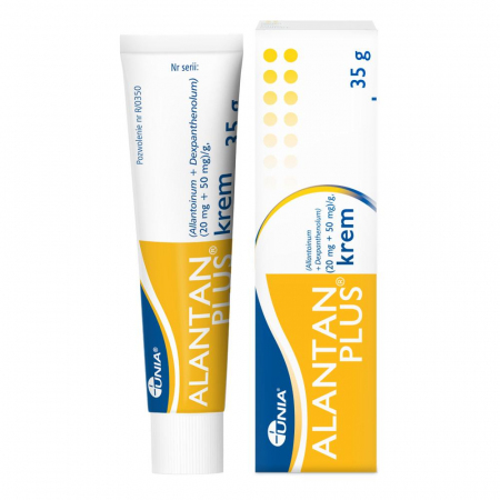 Alantan Plus (20 mg + 50 mg)/g krem, 35 g