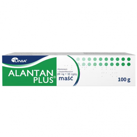 Alantan Plus (20 mg + 50 mg)/g maść, 100 g