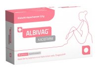 Albivag 2g globulki dopochwowe 10 sztuk