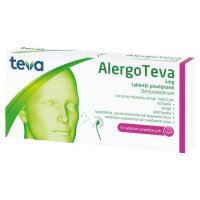 Alergo Teva 5 mg 10 tabletek powlekanych