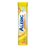 Aleric Calcium Plus tabletki musujące o smaku cytrusowym, 20 szt.