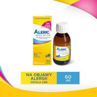 Aleric Deslo Active syrop na alergię i katar sienny dla dzieci, 60 ml