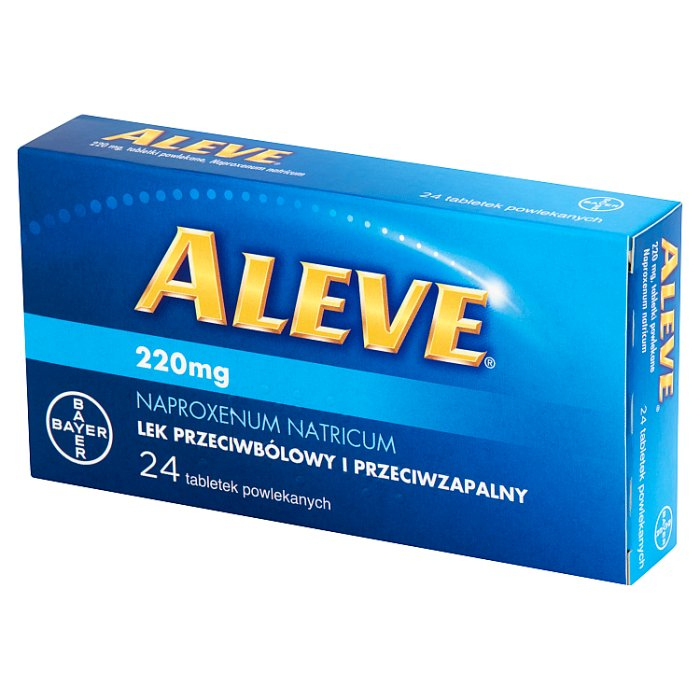 Aleve 220 mg 24 tabletek powlekanych
