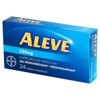 Aleve 220 mg 24 tabletek powlekanych