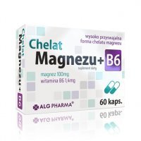 ALG Pharma Chelat Magnezu+B6 kapsułki, 60 szt.