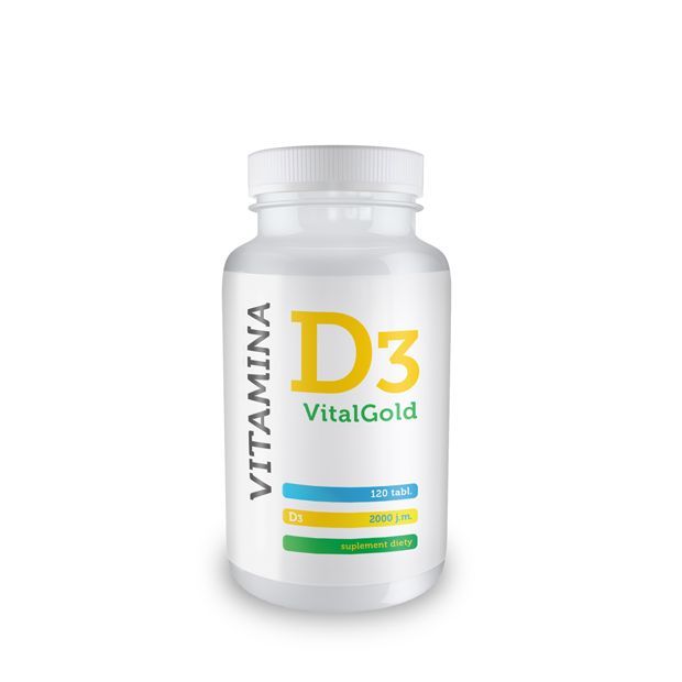 ALG PHARMA D3 Vital Gold 120 tabletek powlekanych
