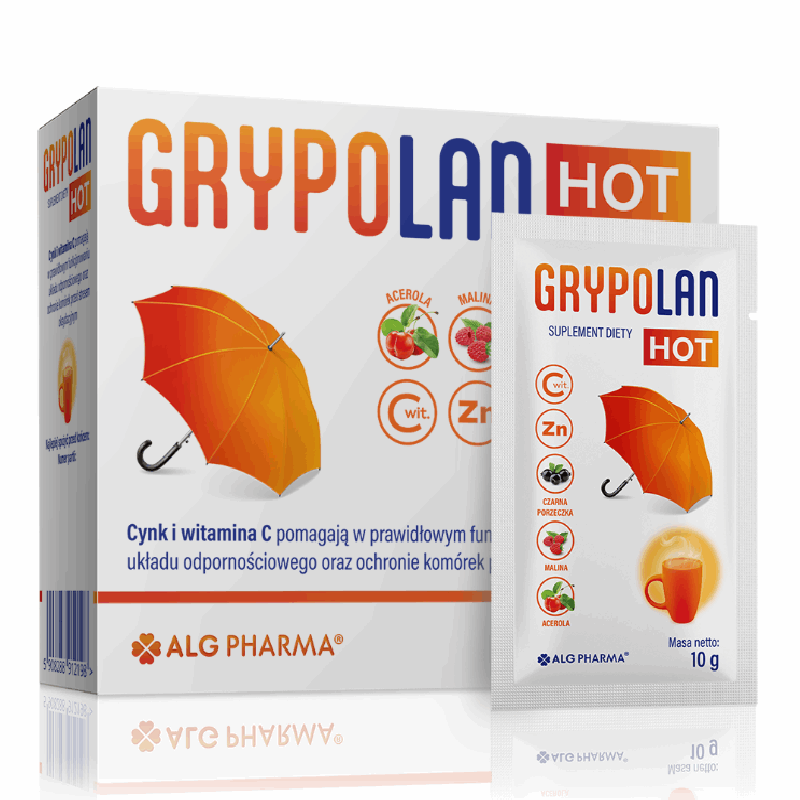 Alg Pharma Grypolan Hot saszetki, 10 szt.